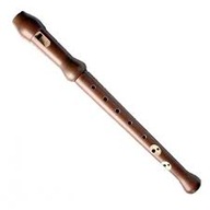 Baroková drevená sopránová zobcová flauta Janko
