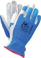 Dámske KOŽENÉ ochranné pracovné rukavice, veľkosť 9