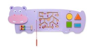 MONTESSORI Detská senzorická manipulačná tabuľa
