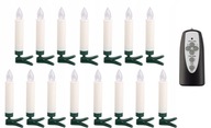 svietidlá SVIEČKY VIANOČNÝ STROMČEK LED 15ks, farba BEZDR svietidlá SVIEČKY VIANOČNÝ STROMČEK LED 15ks, farba BEZDR