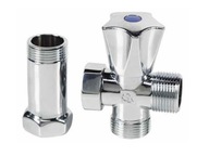 UHOLOVÝ VENTIL S PREDĹŽOVACÍM KÚPEĽŇOVÝM 3/4'' CHROM UHOLOVÝ VENTIL S PREDĹŽOVACÍM KÚPEĽŇOVÝM 3/4'' CHROM