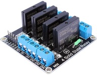 ARDUINO 4 kanálové relé SSR vo vysokom stave ARDUINO 4 kanálové relé SSR vo vysokom stave