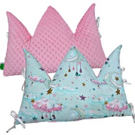 MODULOVÝ OCHRANNÝ VANKÚŠ KORÓNA 60CM MINKY MODULOVÝ OCHRANNÝ VANKÚŠ KORÓNA 60CM MINKY
