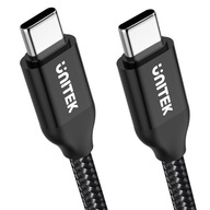 Unitek Mobile 2M PD USB-C 100W kábel typu C Unitek Mobile 2M PD USB-C 100W kábel typu C