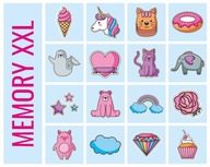 MEMORY XXL GAME animátor 32 dosiek 30x30cm MEMORY XXL GAME animátor 32 dosiek 30x30cm