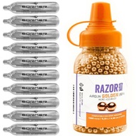 CO2 BORNER SET 10 ks + BB 4,5 RAZORGUN 1500 ks CO2 BORNER SET 10 ks + BB 4,5 RAZORGUN 1500 ks