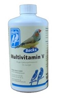 Zadná multivitamín pre exotické vtáky 500 ml Zadná multivitamín pre exotické vtáky 500 ml