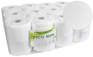Biely celulózový toaletný papier 50m, 24ks, 2 vrstvy