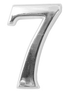 Mosadzná samolepiaca figúrka CHROM 5cm, číslo 7