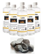 SET BIOPALÍN bioetanol 6L + šedé kamienky SET BIOPALÍN bioetanol 6L + šedé kamienky