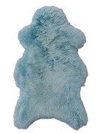 Farbená ovčia modrá (tyrkysová) 110-130cm