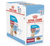 ROYAL CANIN SHN Stredné krmivo pre šteňatá v omáčke 10X140G ROYAL CANIN SHN Stredné krmivo pre šteňatá v omáčke 10X140G