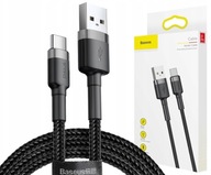 BASEUS KEVLAROVÝ VYLEPŠENÝ KÁBEL 2A 2M USB TYP C BASEUS KEVLAROVÝ VYLEPŠENÝ KÁBEL 2A 2M USB TYP C