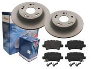 BOSCH ZADNÉ DISKY + DLOŽKY HONDA CIVIC VIII UFO BOSCH ZADNÉ DISKY + DLOŽKY HONDA CIVIC VIII UFO