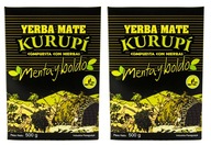 Yerba Mate Kurupi Menta Boldo 2x500g