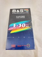 Videokazeta VHS VHS B&S E-30 CHROM
