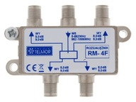 NÍZKOSTRATOVÁ RTV SPLITTER RM4F TELMOR 4TV 2403