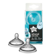 TOMMEE TIPPEE ANTI-COLIC TAC, STREDNÁ, 3M+ 2 KS TOMMEE TIPPEE ANTI-COLIC TAC, STREDNÁ, 3M+ 2 KS