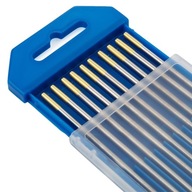 10x 2,4mm WL-15 volfrámové TIG zlaté elektródy 10x 2,4mm WL-15 volfrámové TIG zlaté elektródy