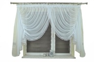 hotový záves VODNÝ VOIL 400/150 GIPIURA 5 CM P4 hotový záves VODNÝ VOIL 400/150 GIPIURA 5 CM P4