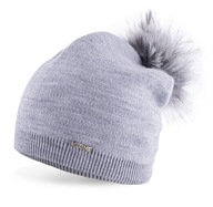 Poľská teplá čiapka s brmbolcom GREY P1 Poľská teplá čiapka s brmbolcom GREY P1