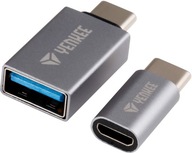 Adaptérový adaptér YENKEE micro - USB-C 3.0 TypC Adaptérový adaptér YENKEE micro - USB-C 3.0 TypC