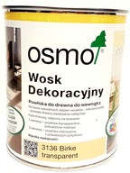 Osmo 3136 Dekoračný VOSK 0,75l BREZA Osmo 3136 Dekoračný VOSK 0,75l BREZA