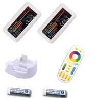 Mi-light RGB+CCT LED ovládanie 2x ovládač+diaľkový ovládač Mi-light RGB+CCT LED ovládanie 2x ovládač+diaľkový ovládač