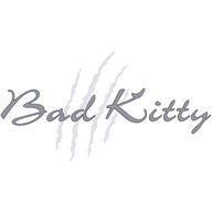 Roubík Bad Kitty s dierkou, čierny silikón