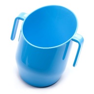 Cvičný pohár Crooked Sloping Cup NA NAUČENIE SA PIŤ 3m+ Modrý