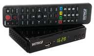 DVB-T dekodér DVB-T2 STB tuner WIWA H265