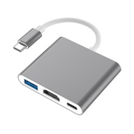 Adaptér SAMSUNG DeX USB-C 3.1 3v1 HDMI 4K UHD USB Adaptér SAMSUNG DeX USB-C 3.1 3v1 HDMI 4K UHD USB