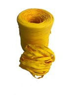 RAFFIA ŽLTÁ SYNTETICKÁ STRUNKA 5m STUHA RAFFIA ŽLTÁ SYNTETICKÁ STRUNKA 5m STUHA