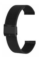 NÁRAMOK ČIERNY SIEŤOVANÝ pre 22mm inteligentné hodinky NÁRAMOK ČIERNY SIEŤOVANÝ pre 22mm inteligentné hodinky