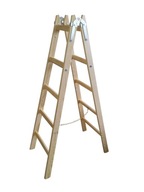 Drevený rebrík 2x5 priečok VÝROBCA