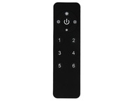 Rádiové čierne 6-zónové LED diaľkové ovládanie SR-2803A Rádiové čierne 6-zónové LED diaľkové ovládanie SR-2803A