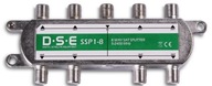 Splitter 1/8 TV RTV Splitter DVB-T DSE signálu Splitter 1/8 TV RTV Splitter DVB-T DSE signálu