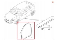 Tesnenie predných dverí Fiat Bravo II Delta OE Tesnenie predných dverí Fiat Bravo II Delta OE