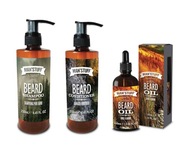 Manstuff Beard Set Oil Shampoo Conditioner
