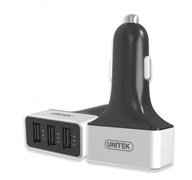 SMART autonabíjačka 3 x USB 7,2A UNITEK SMART autonabíjačka 3 x USB 7,2A UNITEK