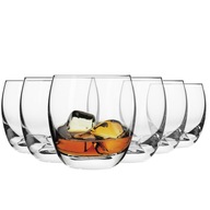 KROSNO sudové poháre na whisky nápoje, 6x 300ml sudy ako Elite KROSNO sudové poháre na whisky nápoje, 6x 300ml sudy ako Elite