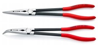 KNIPEX Kliešte s dlhým nosom 280 mm zahnuté + rovné KNIPEX Kliešte s dlhým nosom 280 mm zahnuté + rovné