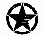 2X nálepka z USA armádny džíp 2X nálepka z USA armádny džíp