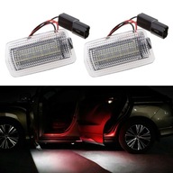 Osvetlenie LED lámp v korunkových dverách Toyota Osvetlenie LED lámp v korunkových dverách Toyota