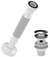 UMÝVADLOVÝ SIPHON click clack čistený zhora UMÝVADLOVÝ SIPHON click clack čistený zhora