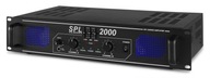 2x 1000W SPL 2000 RCA JACK 3,5 zosilňovač