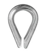 Oceľový pozinkovaný náprstok na laná, oko, hojdacia sieť, 8 mm, 8 mm, 100 ks. Oceľový pozinkovaný náprstok na laná, oko, hojdacia sieť, 8 mm, 8 mm, 100 ks.