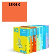 IQ kopírovací papier A4 80g / 500 listov. OR43 oranžová IQ kopírovací papier A4 80g / 500 listov. OR43 oranžová