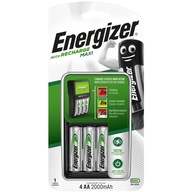 ENERGIZER Maxi nabíjačka batérií AAA R3 AA R6 + 4x AA batérie 2000mAh ENERGIZER Maxi nabíjačka batérií AAA R3 AA R6 + 4x AA batérie 2000mAh