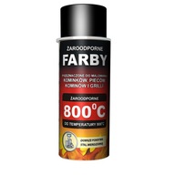 Hansa žiaruvzdorná farba 400ml 930 antracit krb